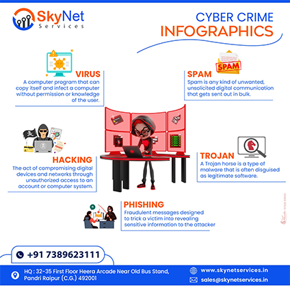 SkyNet Service Cyber Crime, Raipur