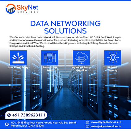 SkyNet Service Data Netwoking Solutions, Raipur
